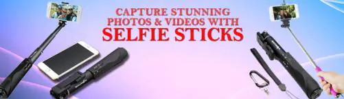 Selfie Stick for Android and iOS Smartphone