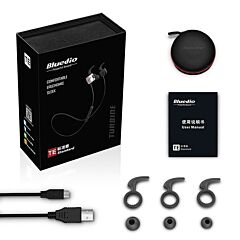 Bluedio TE Bluetooth 4.1 Wireless Sweatproof Sports Earphone with Microphone and Headset