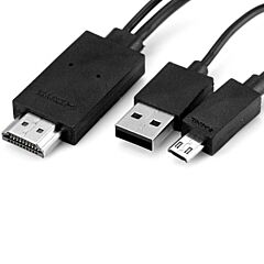Medialink Micro USB 3.0 To HDMI Cable MHL To HDMI Adapter Mobile Phone To HDTV Cable For Samsung Galaxy Note 3, S3/S4/S5