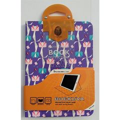 Tactus Buckuva Protective Folio Case for iPad Mini 1,2, 3 Purple Floral