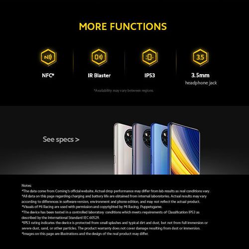 POCO X3 Pro Smartphone Global Version 6GB 128GB / 8GB 256GB