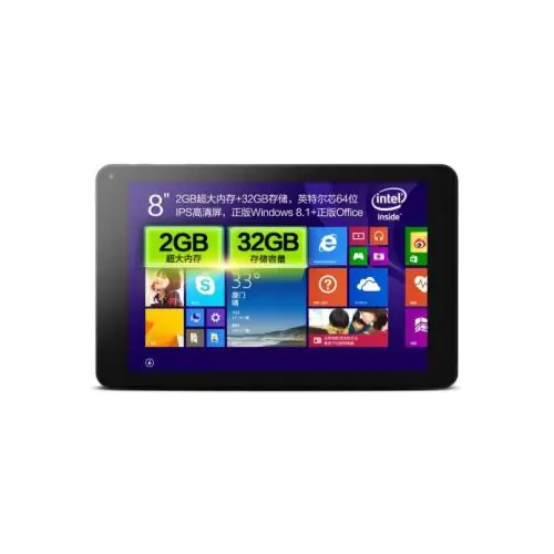 Cube Iwork8 3G Tablet PC 8"- 2GB/32GB Quad Core HDMI Dual OS Windows 8 + Android 4.4 