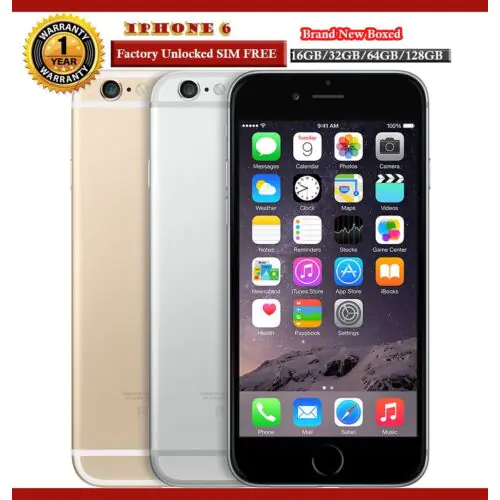 Apple iPhone 6 Brand New Factory Unlocked SIM FREE Smartphone 