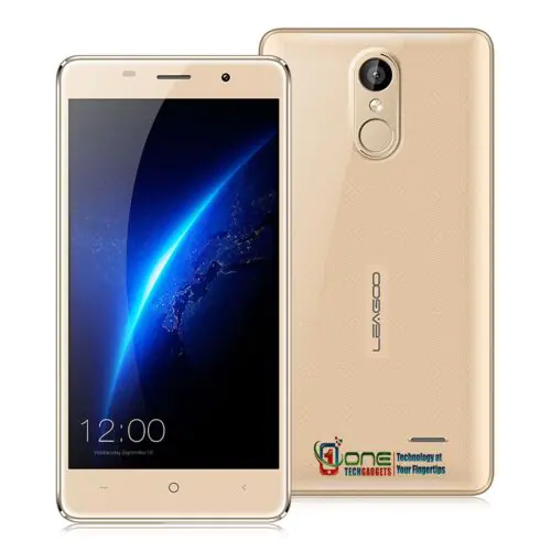 Leagoo M5 3G DualSim Smartphone 5.0 Inch Screen Android 6.0 Quad Core 2GB RAM 16GB ROM 8.0MP Camera Fingerprint ID - Gold