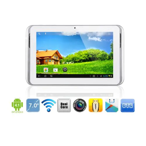 Sanei N78 Dual Core 7" 3D Screen  8GB Android 4.4 WiFi Tablet