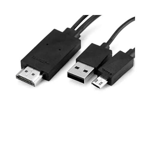 Medialink Micro USB 3.0 To HDMI Cable MHL To HDMI Adapter Mobile Phone To HDTV Cable For Samsung Galaxy Note 3, S3/S4/S5