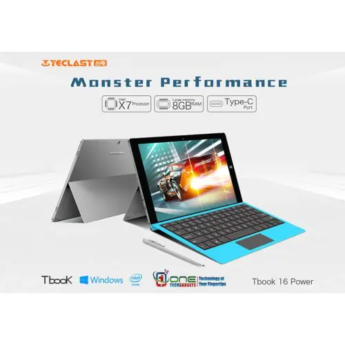 Teclast Tbook 16 Power 11.6" Intel Atom X7-Z8750 Processor 2 in 1 Ultrabook Tablet PC 8GB/64GB