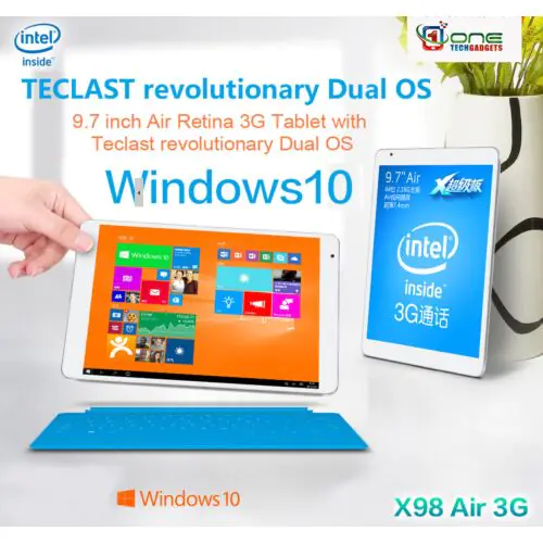 Teclast X98 Air dual OS Built in 3G Intel Bay Trail-T Tablet  64GB/4GB Tablet PC