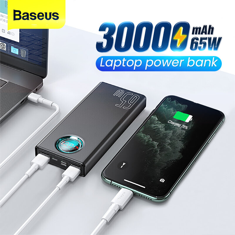 Baseus 65W Power Bank 30000mAh