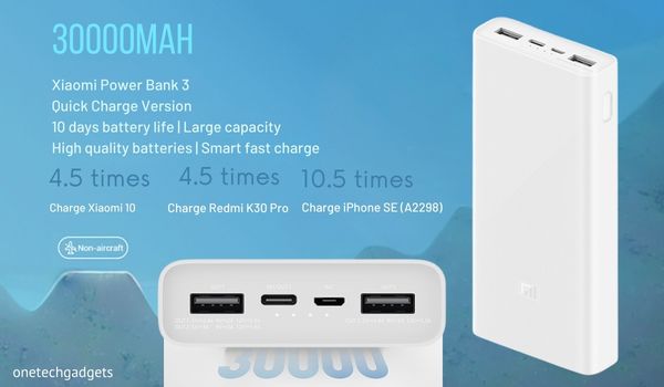 Xiaomi Power Bank 3 30000mAh